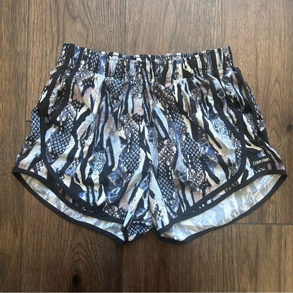 Calvin Klein Women's Patterned Athletic Shorts